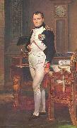 Jacques-Louis David Napoleon in His Study china oil painting reproduction